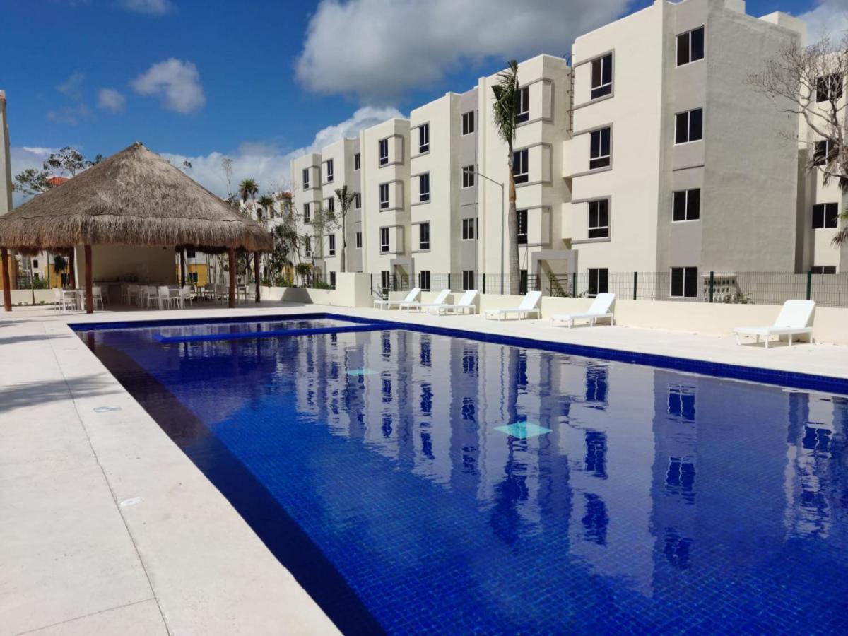 Departamento En Tulum Turquesa Apartment Ngoại thất bức ảnh